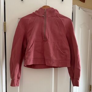 lululemon cropped scuba hoodie